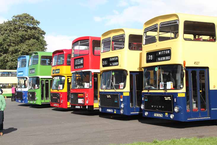 Showbus 2016 Ailsa line up